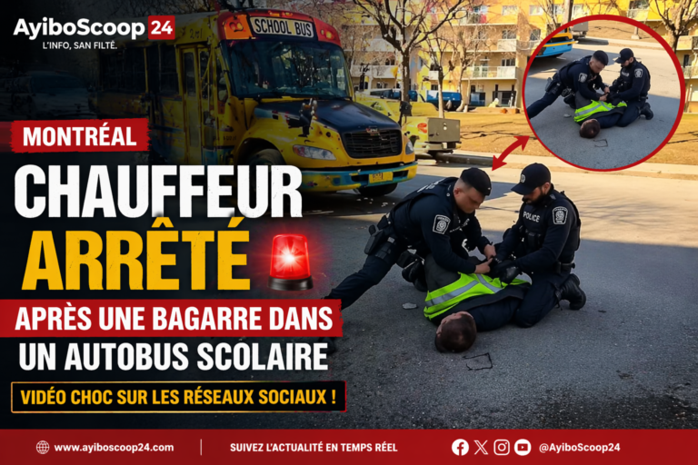 Chauffeur autobus scolaire arrêté à Montréal après bagarre entre élèves – intervention du SPVM