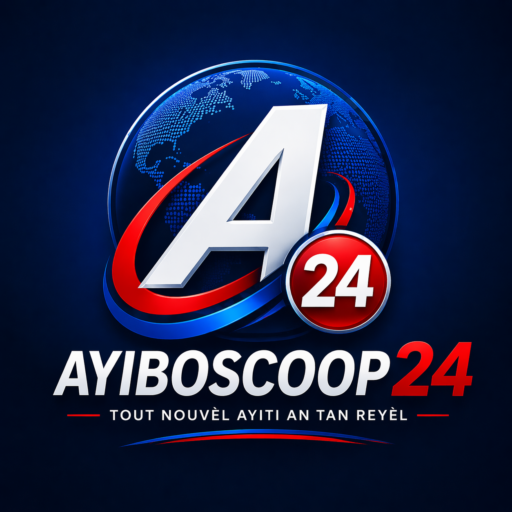 AyiboScoop24 logo – nouvèl Ayiti ak entènasyonal