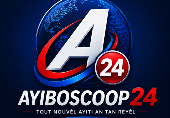 Modern news logo with global design (1)