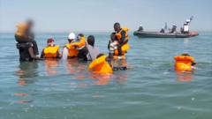 Watch: BBC witnesses 'taxi boat' picking up migrants multiple times in a day